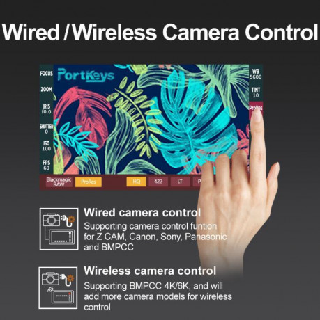 Монитор 5.2" Portkeys LH5H 1700NIT 4K HDMI Touch Screen