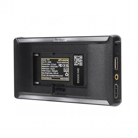 Накамерный монитор 5.2" Portkeys PT6 600nit 3D LUT