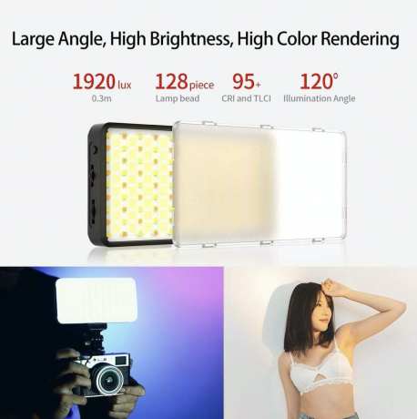 Накамерный видеосвет Ulanzi VIJIM VL196 RGB