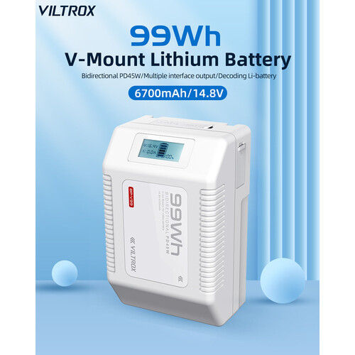 Купить Аккумулятор v-mount Viltrox BP-V99 99Вт (6700 мАч)