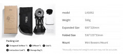 Софтбокс Ulanzi DS40 LAS002 mini Bowens 40см с сотами