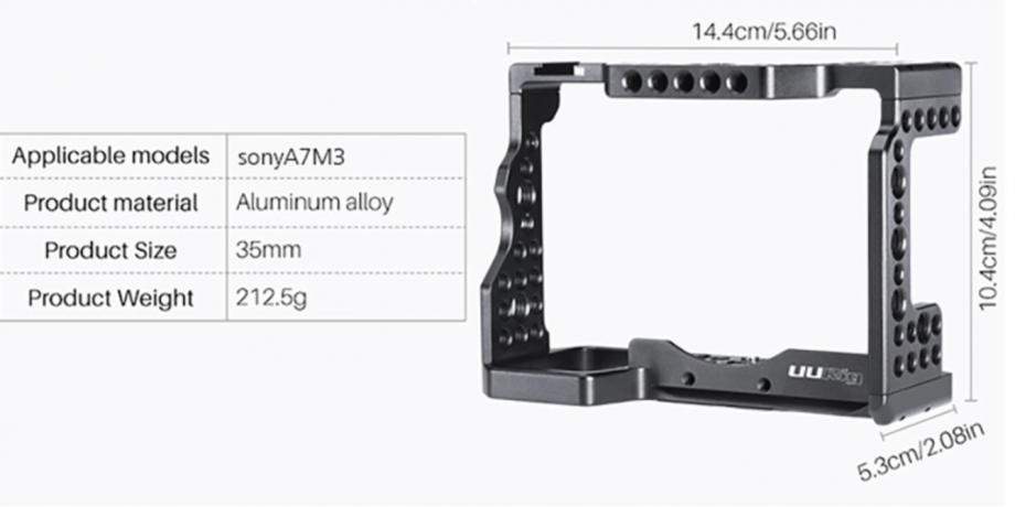 Клетка Ulanzi UURig C-A73 для камеры Sony A7III A7R3 A7M3