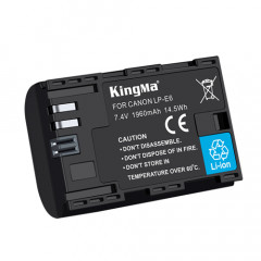 Аккумулятор Kingma для Canon LP-E6 1960 mAh