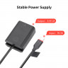 Обманка аккумулятора KingMa NP-FW50 USB-C для Sony A7 A7R2 A7M2 A6300 A6600