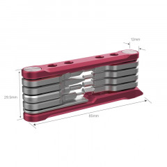 Набор ключей мультитул Ulanzi Folding Tool Set with Screwdrivers and Wrenches C035GBB1